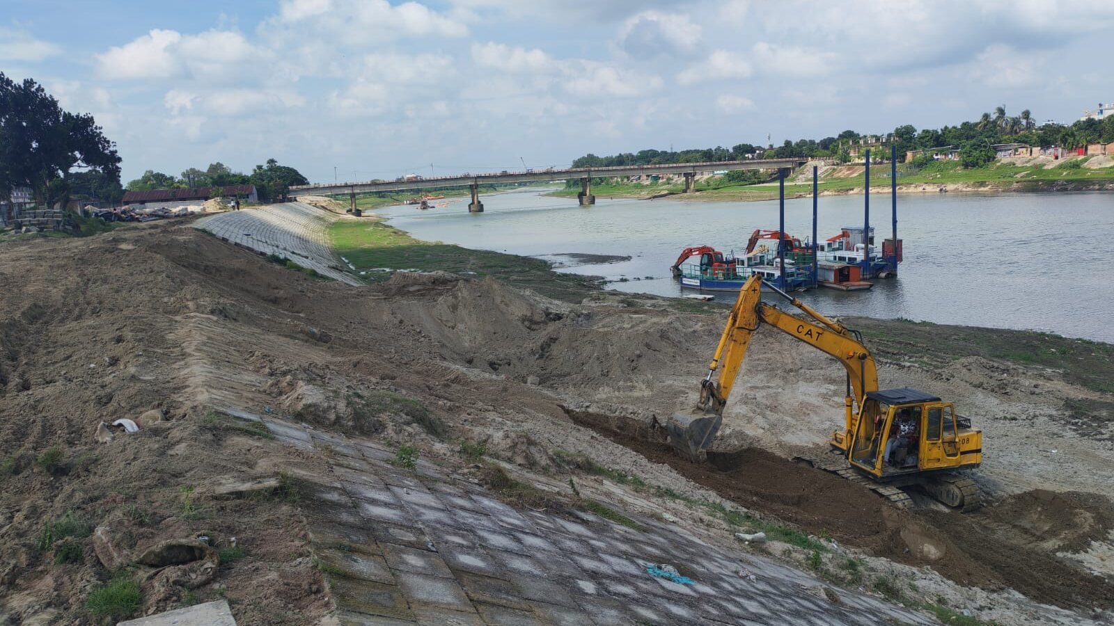 Punarvaba River — Bank Protection & Facility Development — field documentation