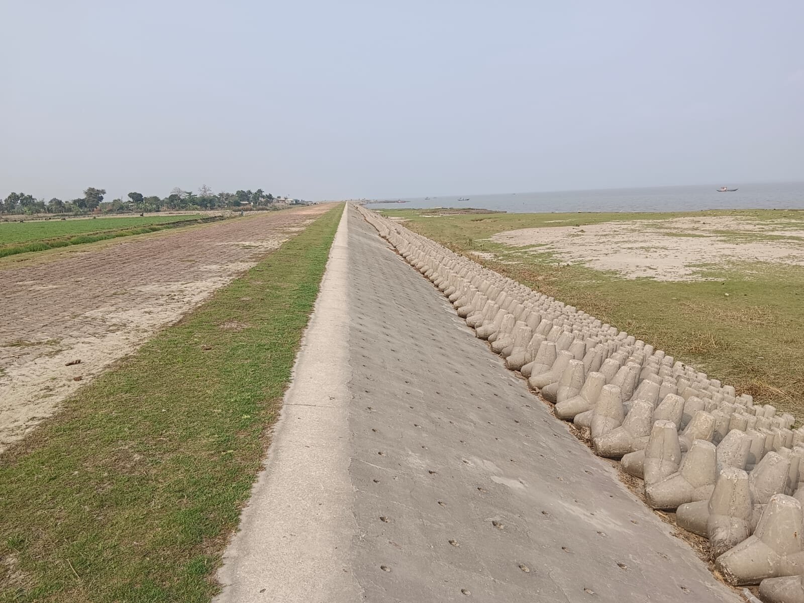 Payra Port — Rabnabad Channel Road & Bank Protection — field documentation