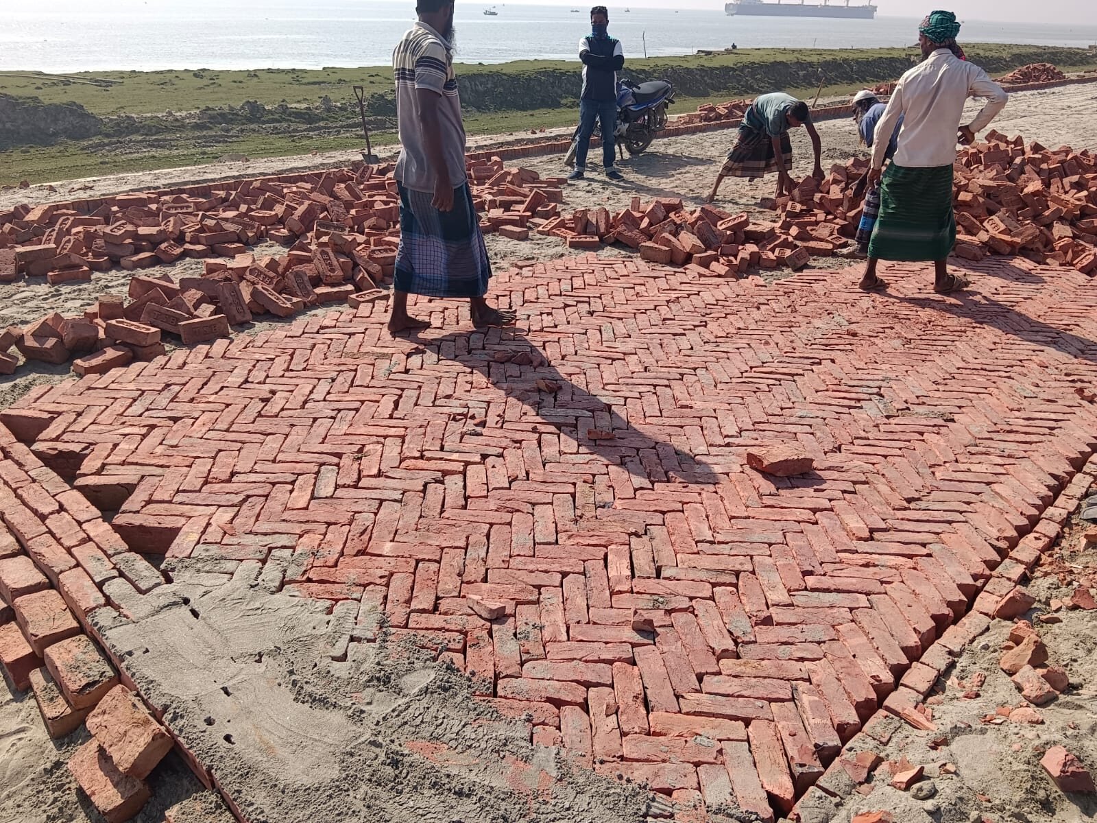 Payra Port — Rabnabad Channel Road & Bank Protection — field documentation