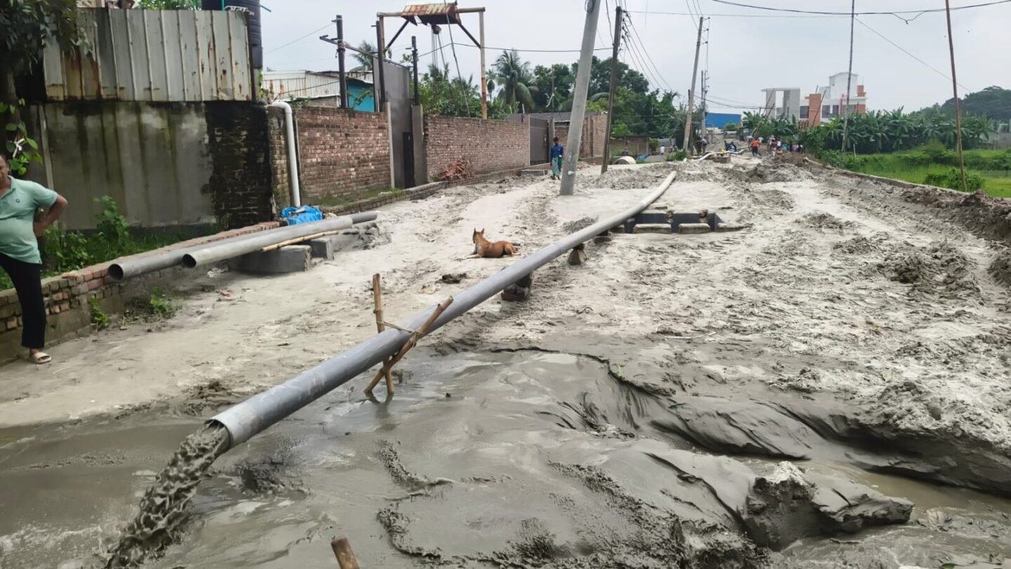 DSCC Ward 70 — Road & Drain Development — DG Bangla field documentation